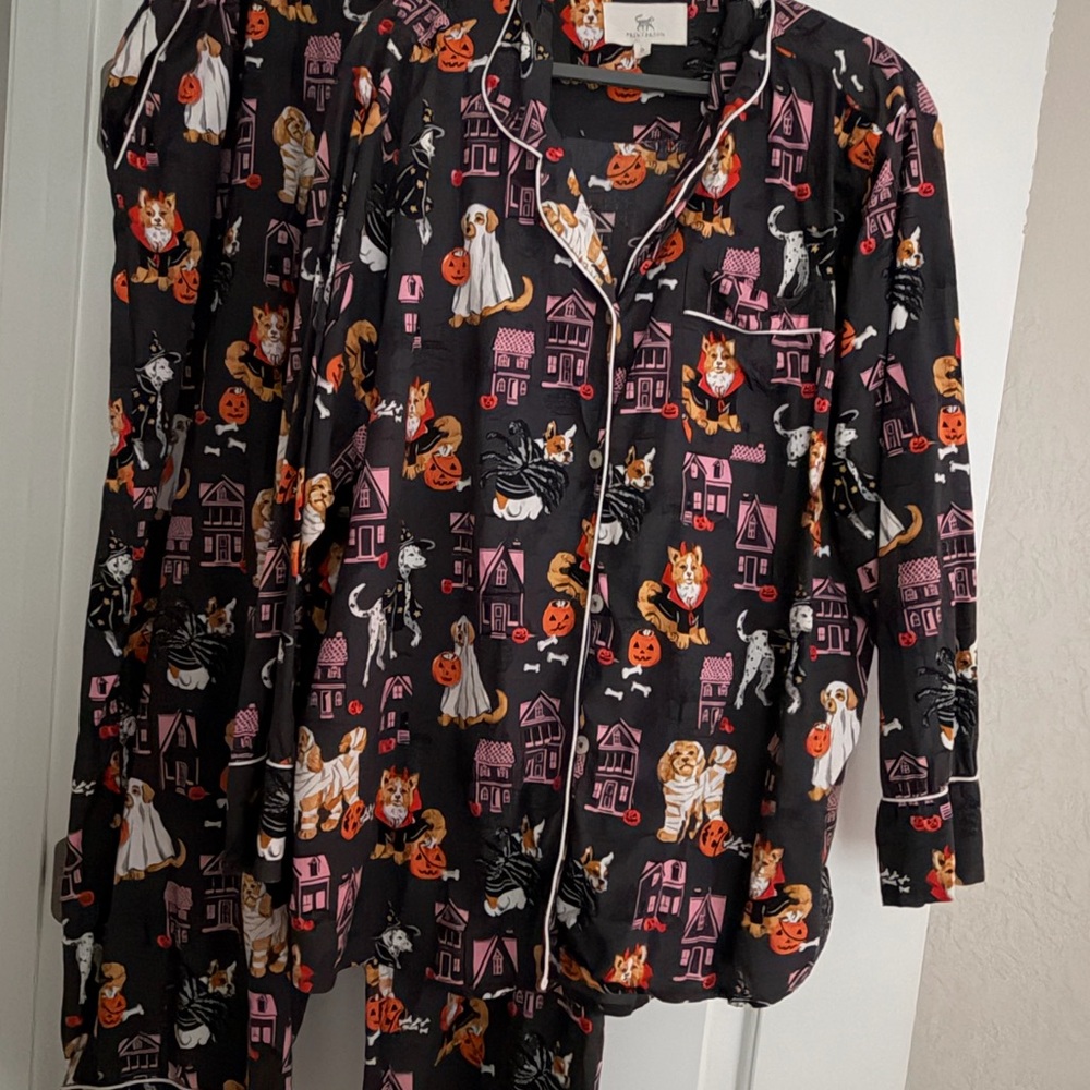 Printfresh Halloween Dogs SIZE 2X Long Pants ONLY PANTS 
…set will be $158